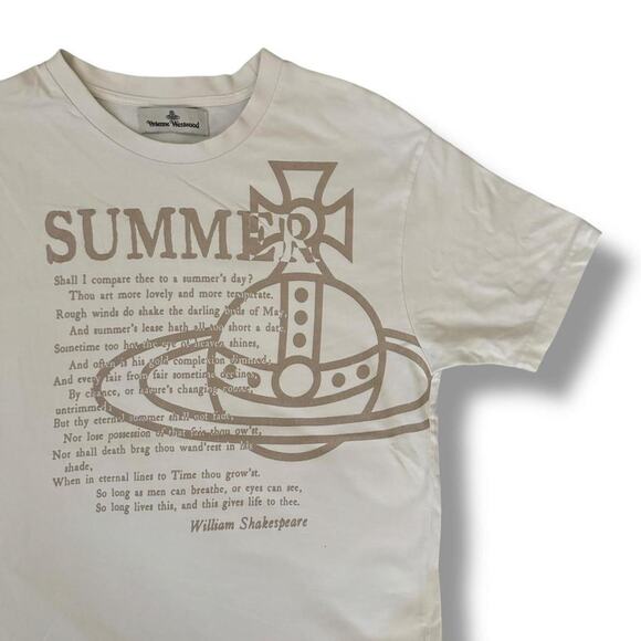 Vivienne Westwood Summer Script Shirt - Picture 2 of 5